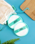Reusable Cotton Rounds with Mesh Pouch